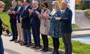 Zdjęcie przedstawia uroczystość obchodów 45-lecia SMS Zakopane