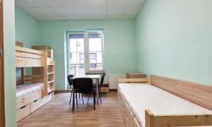 Pokoje w internacie szkolnym ZSMS
